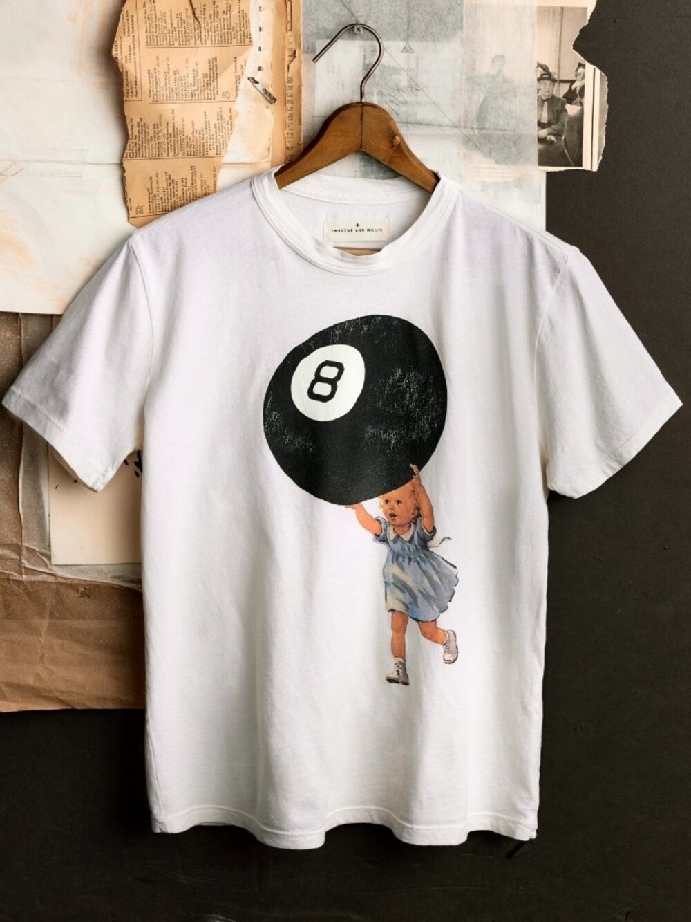 Imogene + Willie The Ask Me Anything Tee in Vintage White Size XXL